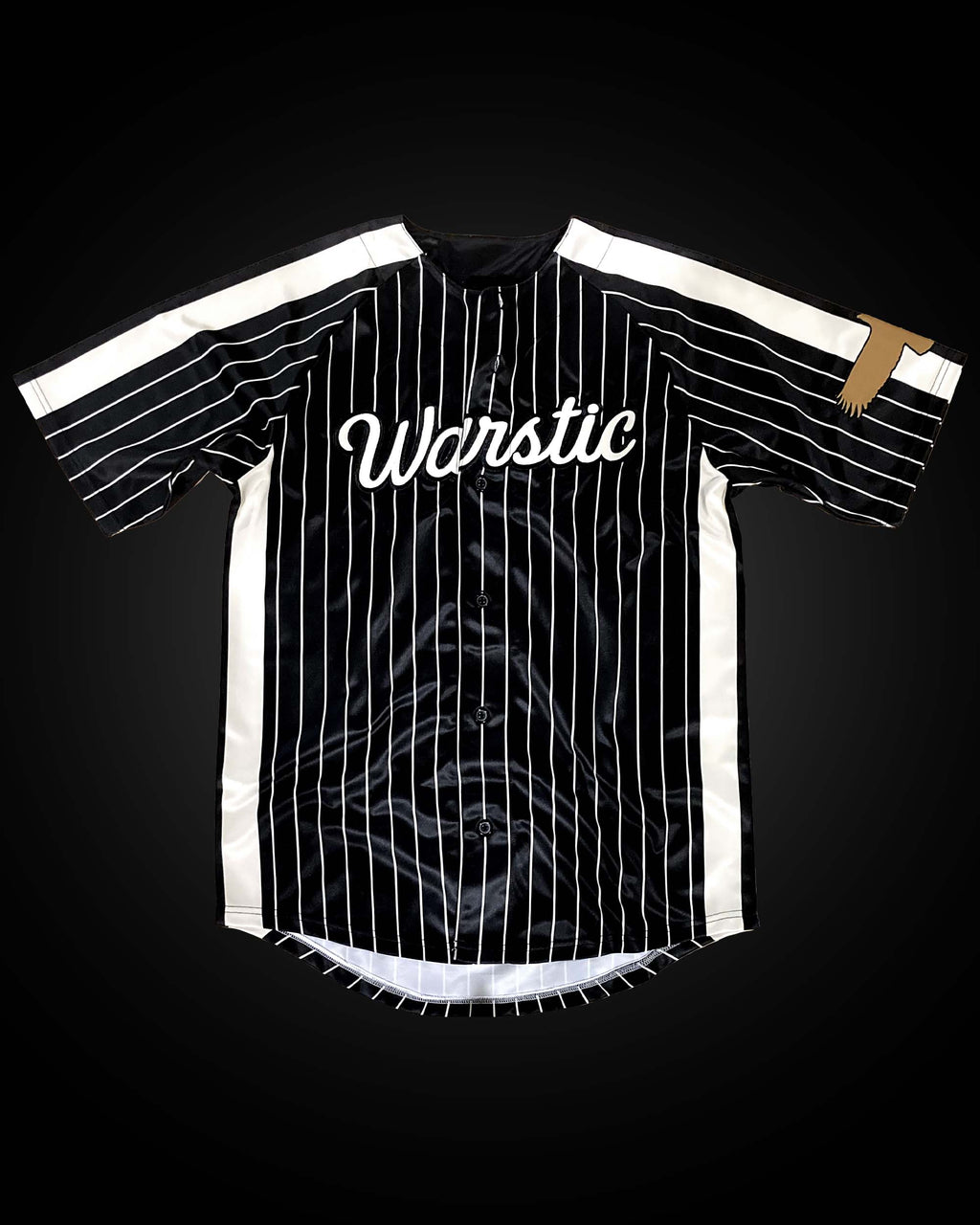 Warstic White Bison Sandlot Jersey - XL