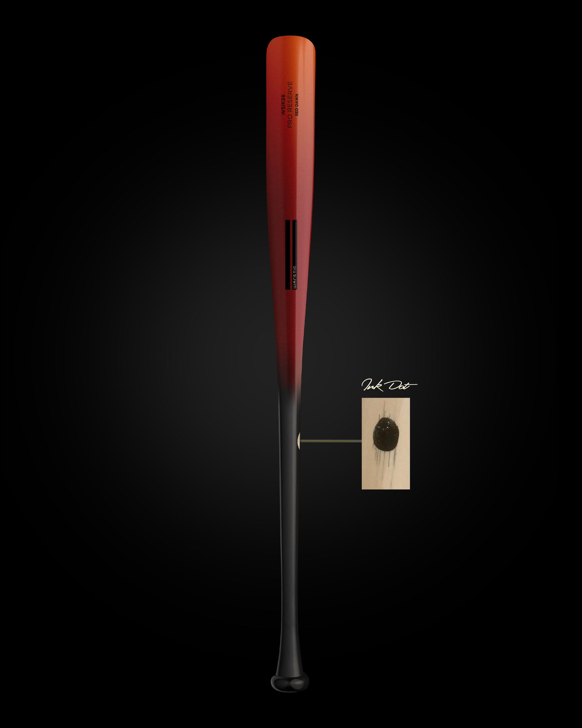 THE RED DAWN SMALL BATCH WOOD BAT