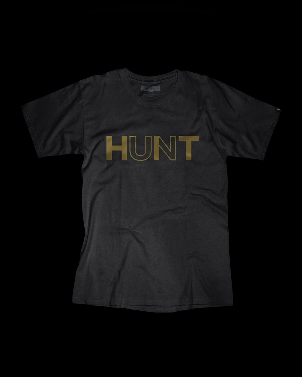 Hunting Fishing Loving Everyday Sportsman Mens Short Sleeve Cotton Black T- shirt