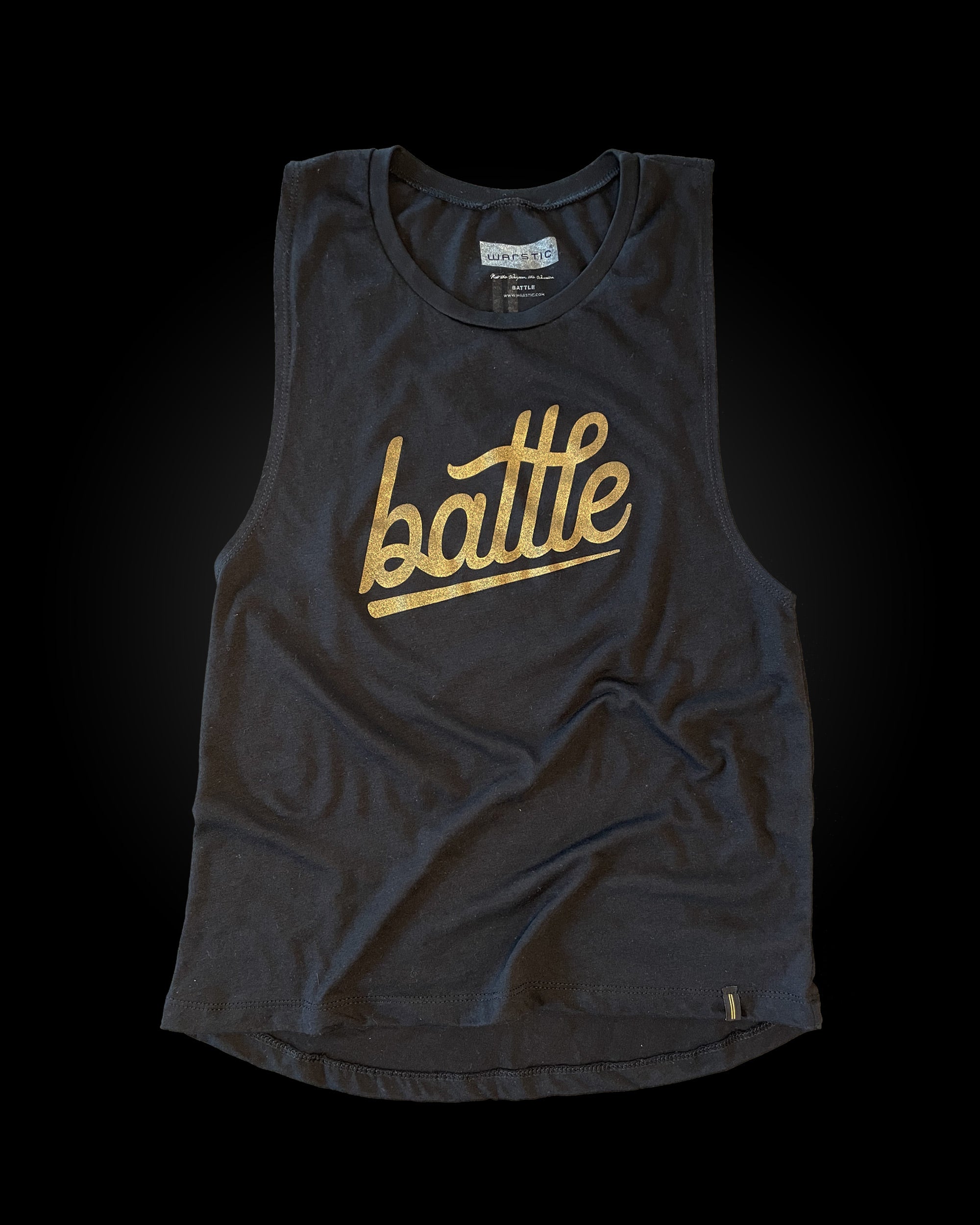 BATTLE WOMEN'S TANK (BLACK)