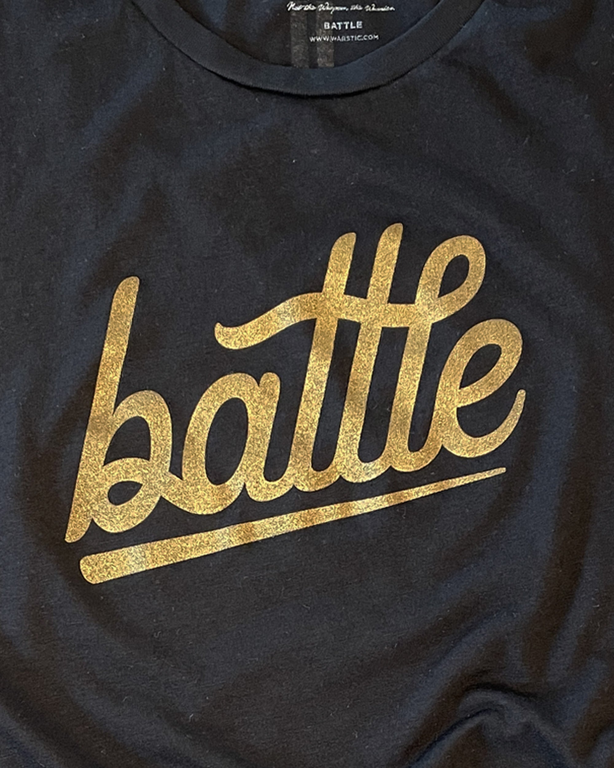 BATTLE WOMEN'S TANK (BLACK)