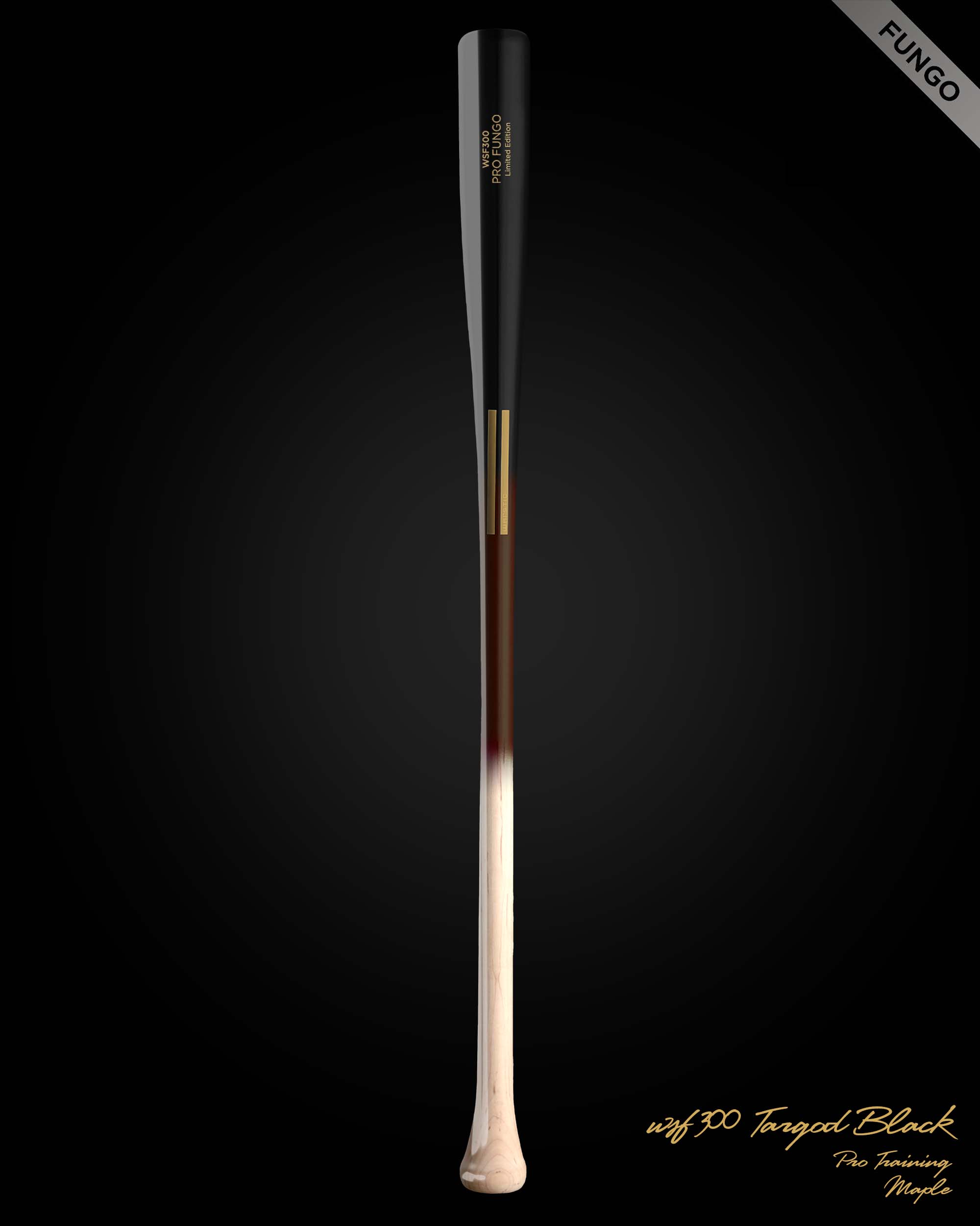 tobacco bat WSF300 TARGOD MAPLE PRO STOCK FUNGO WOOD BAT