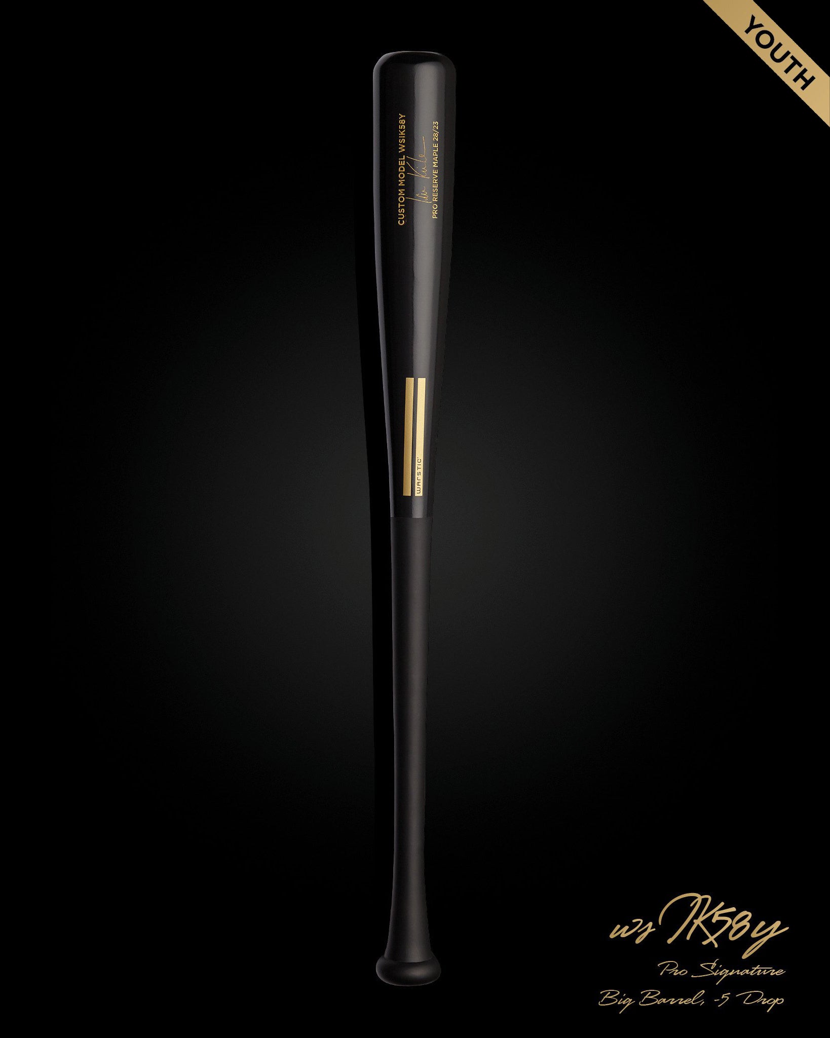 WSIK58Y IAN KINSLER PRO SIGNATURE MAPLE WOOD BAT