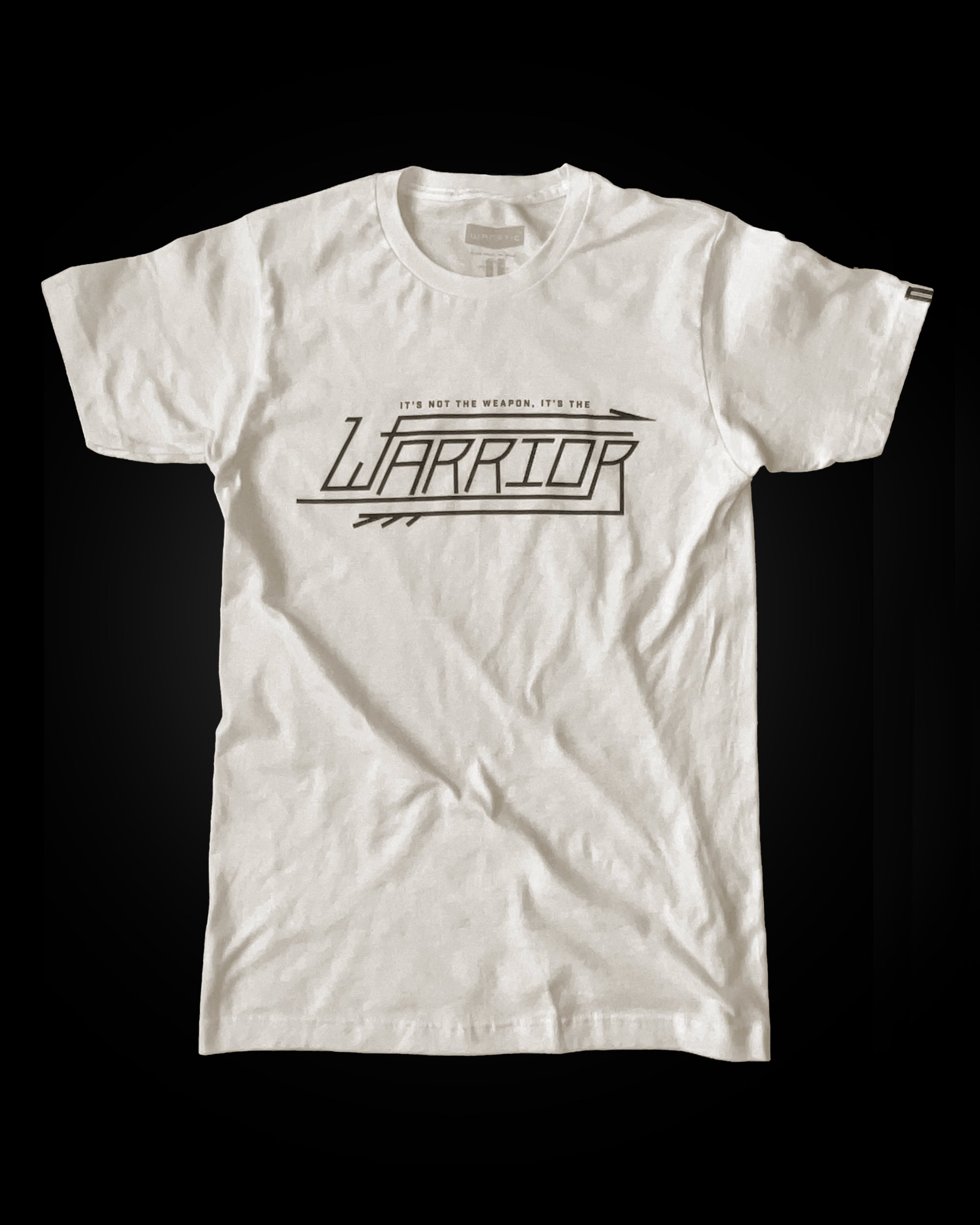 NOT THE WEAPON, THE WARRIOR TEE (VINTAGE WHITE)