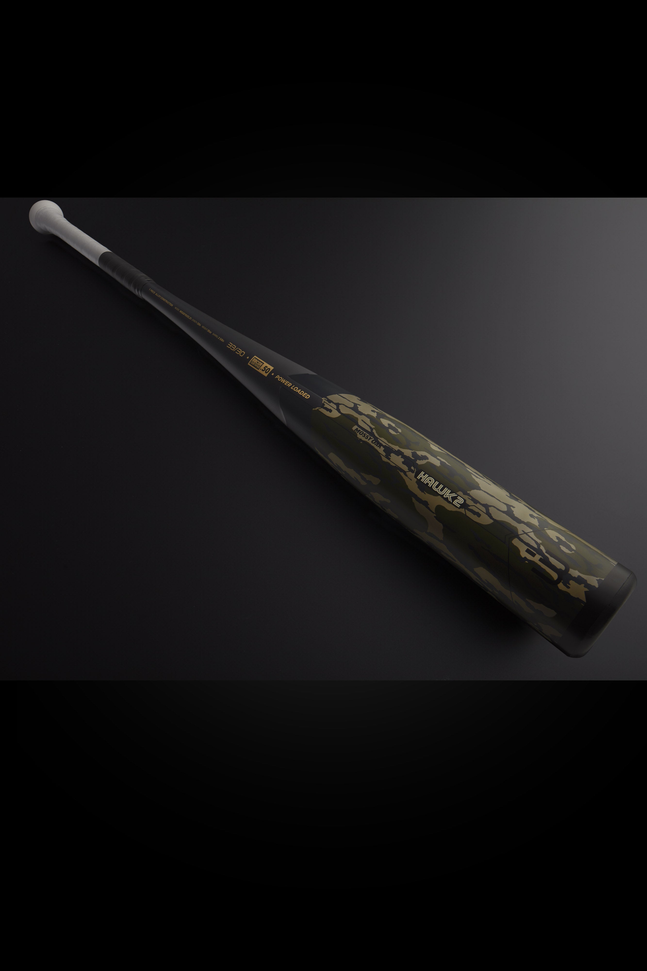 HAWK2 MOSSY OAK EDITION BBCOR METAL BASEBALL BAT