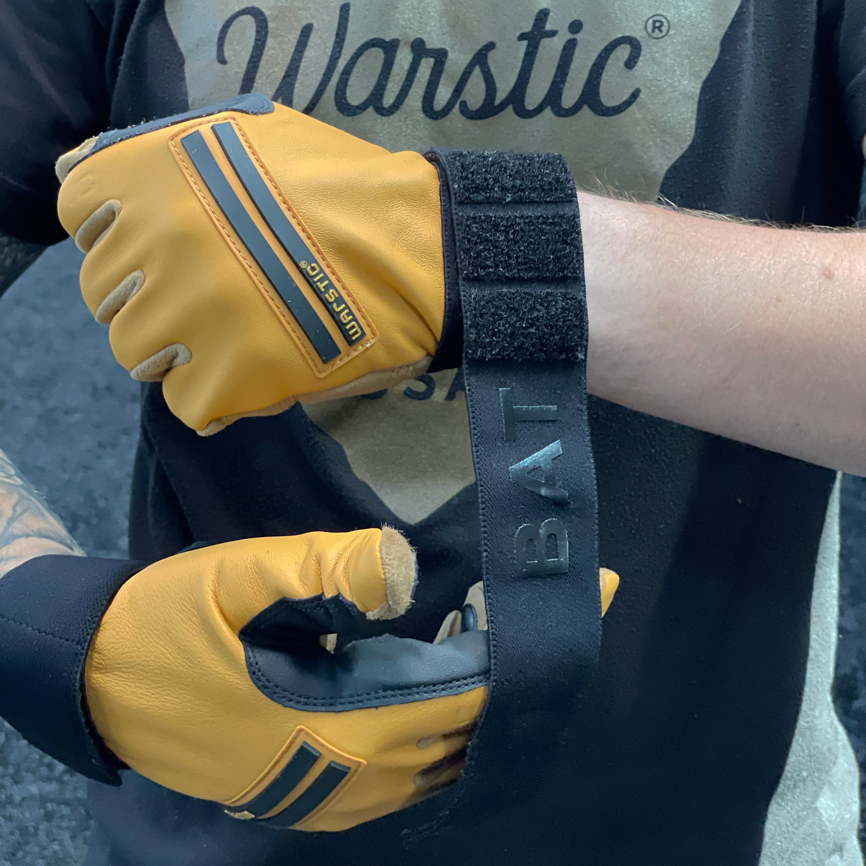 GENUINE LEATHER WORKMAN3 SMALL BATCH NO 1 BATTING GLOVES