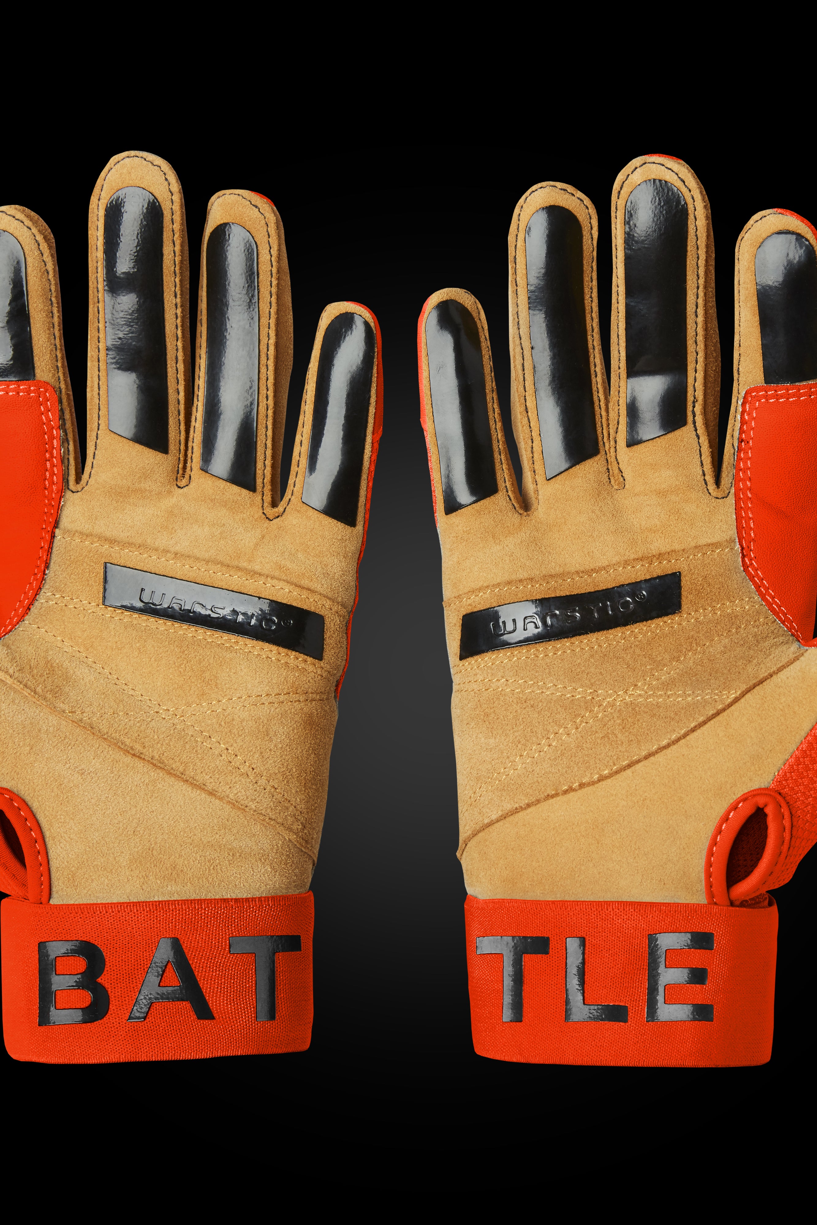 WORKMAN3 BATTING GLOVES "ORANGE"