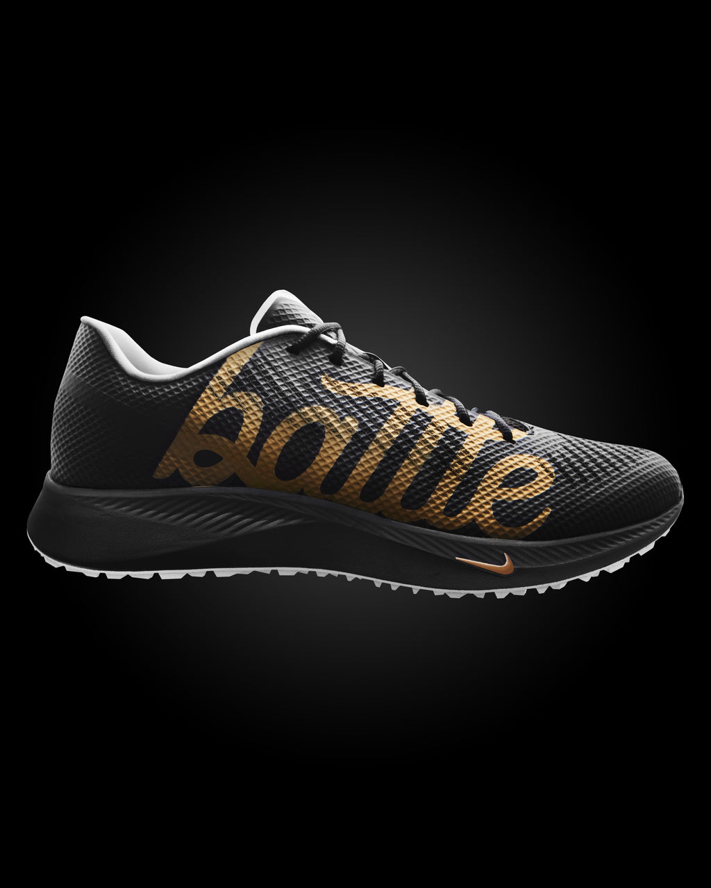 Softball Turf Black And Yellow Baseball Turf Shoes WARSTIC X