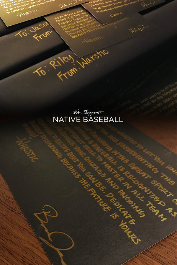 Warstic Supports Native American Youth Baseball