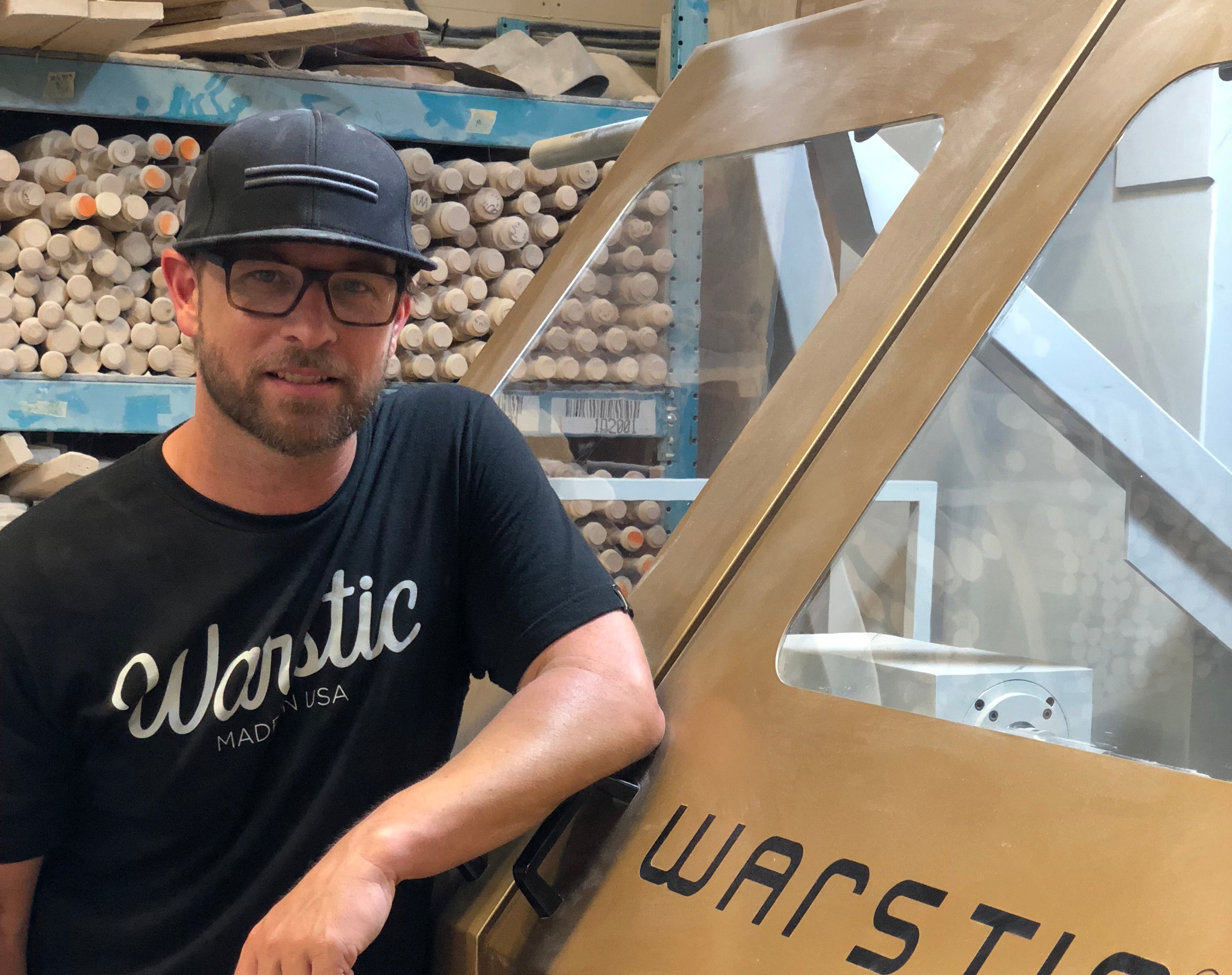 Warstic's New Bat Lathe - Razor Rita