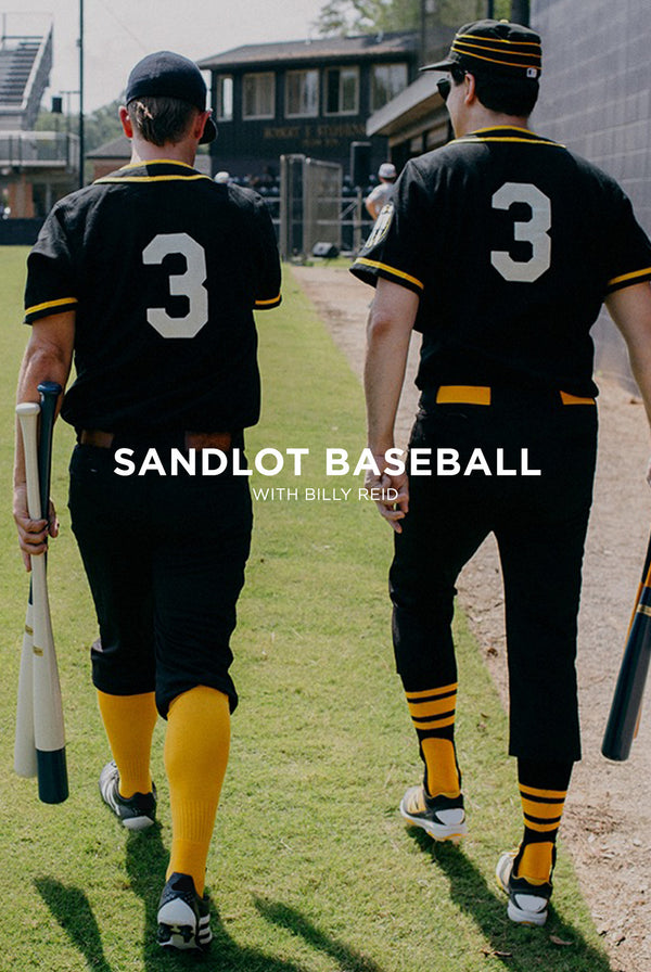 Sandlot Baseball with Jack White &  Billy Reid.