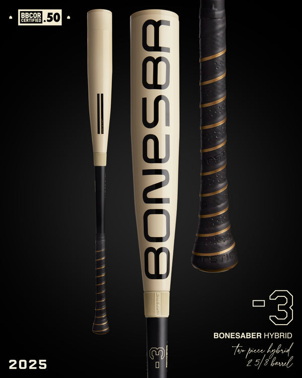 2025 BONESABER HYBRID BBCOR METAL BASEBALL BAT