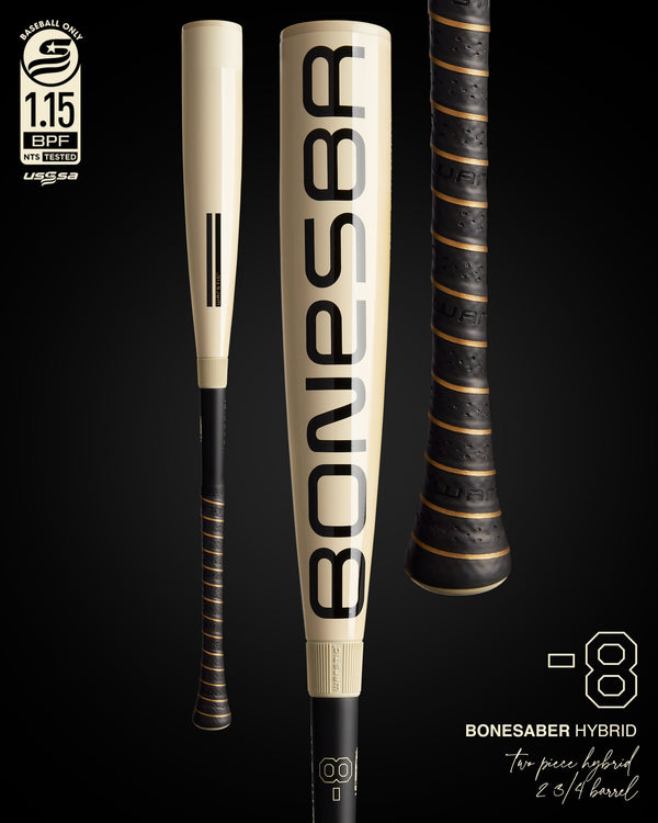 2025 BONESABER HYBRID USSSA METAL BASEBALL BAT -8