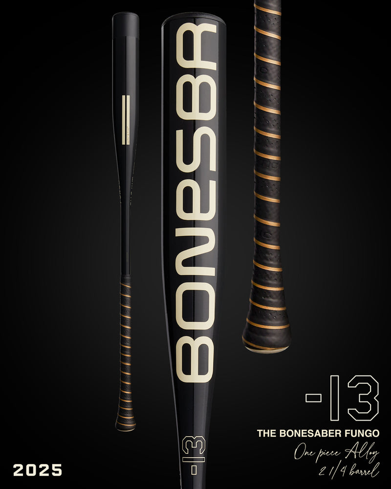 2025 BONESABER BLACK COBRA METAL FUNGO in Slide 1