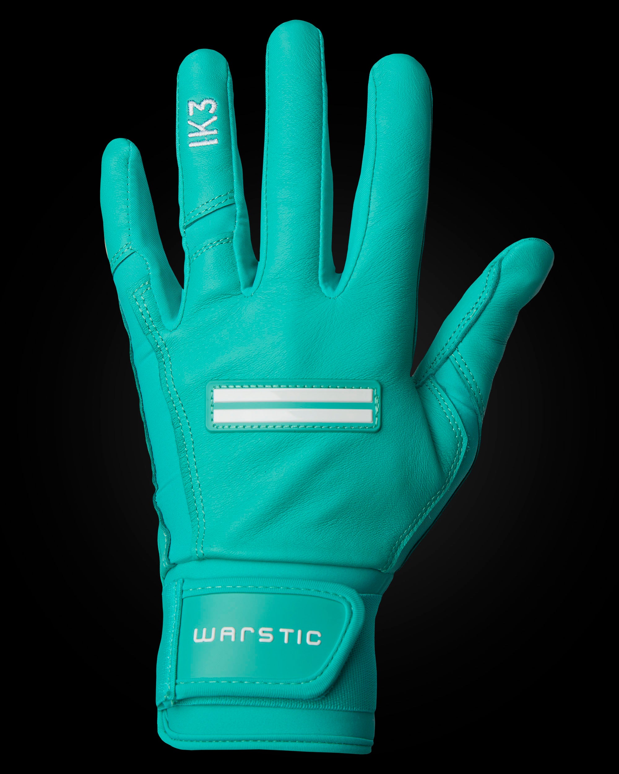IK3 PRO CABRETTA LONG CUFF BATTING GLOVES "TEAL"