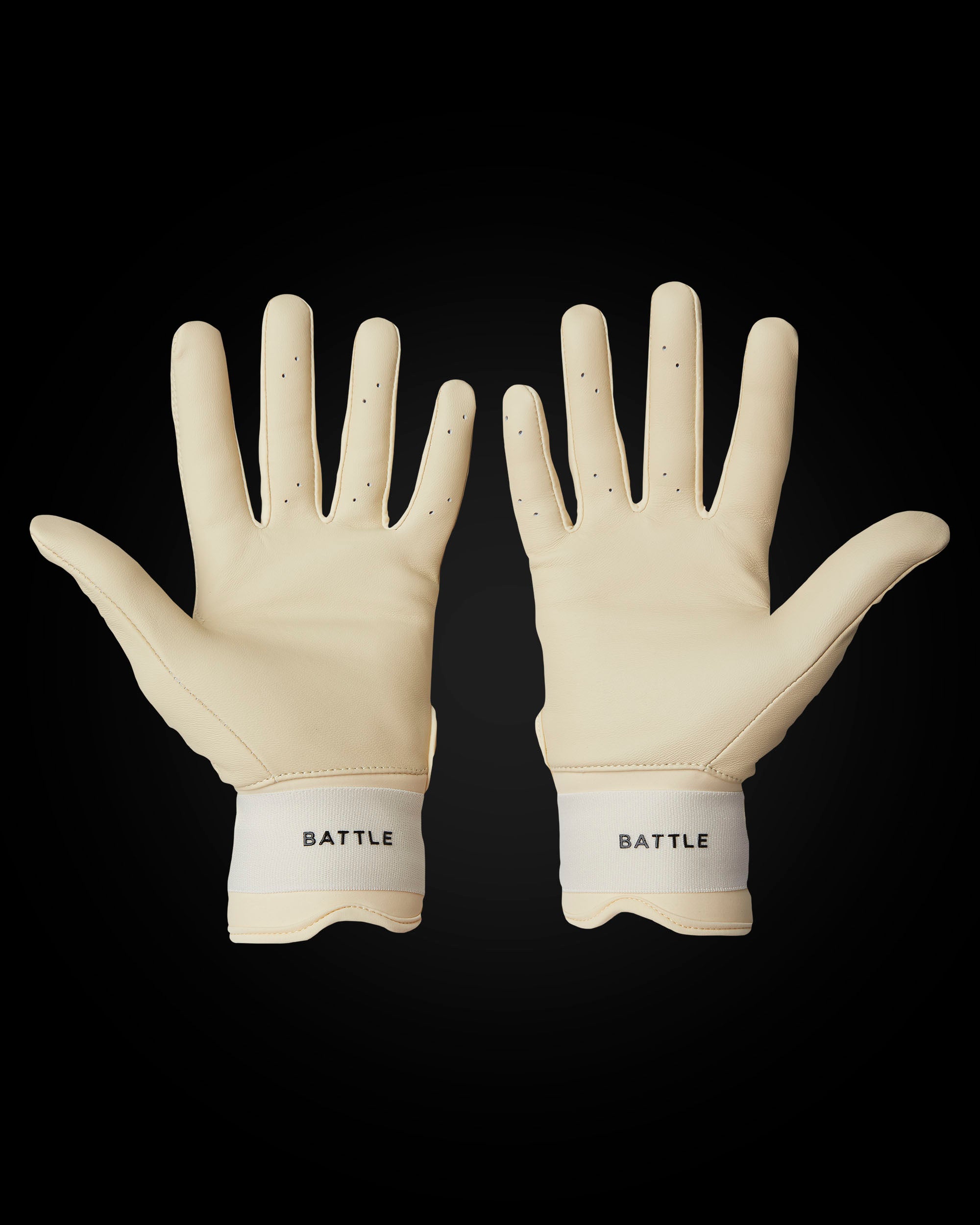 IK3 PRO CABRETTA LONG CUFF BATTING GLOVES "DESERT BONES"