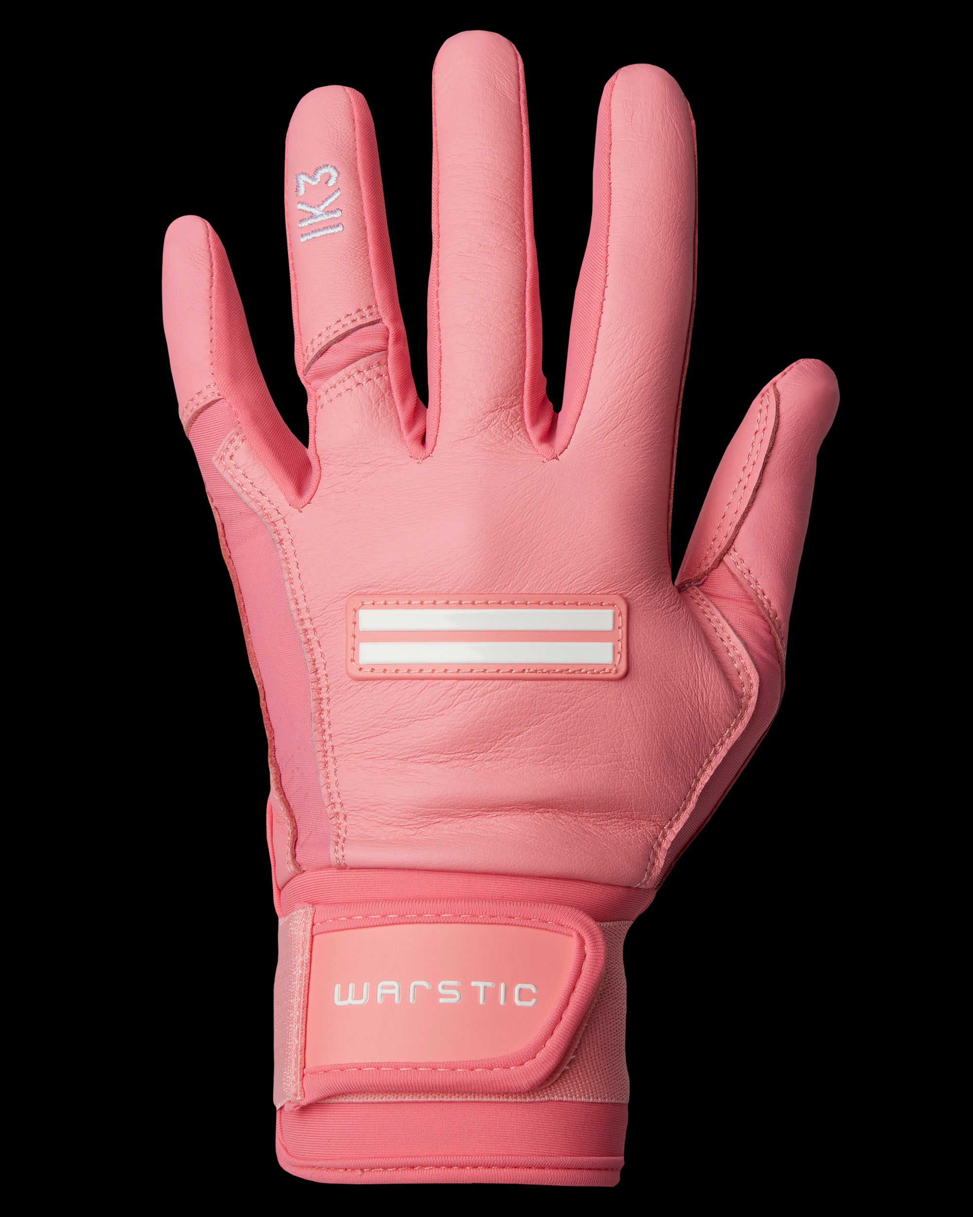 IK3 PRO CABRETTA LONG CUFF BATTING GLOVES "LIGHT PINK"