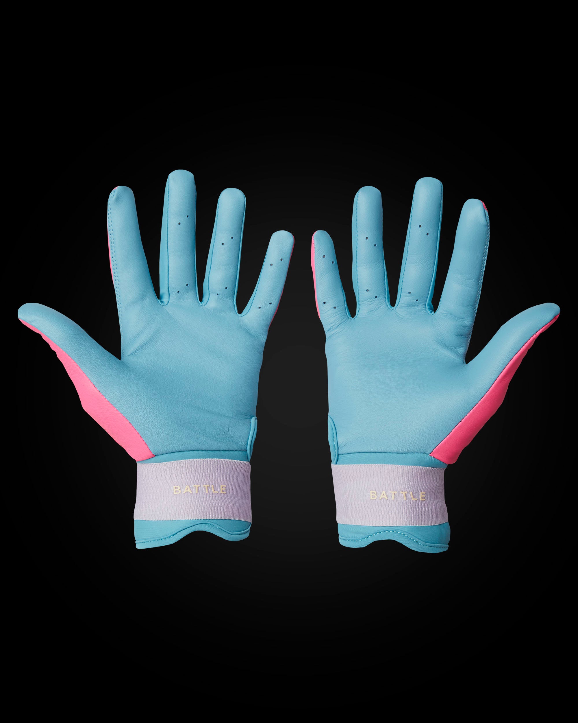 IK3 PRO CABRETTA LONG CUFF BATTING GLOVES "SOLARSTORM"