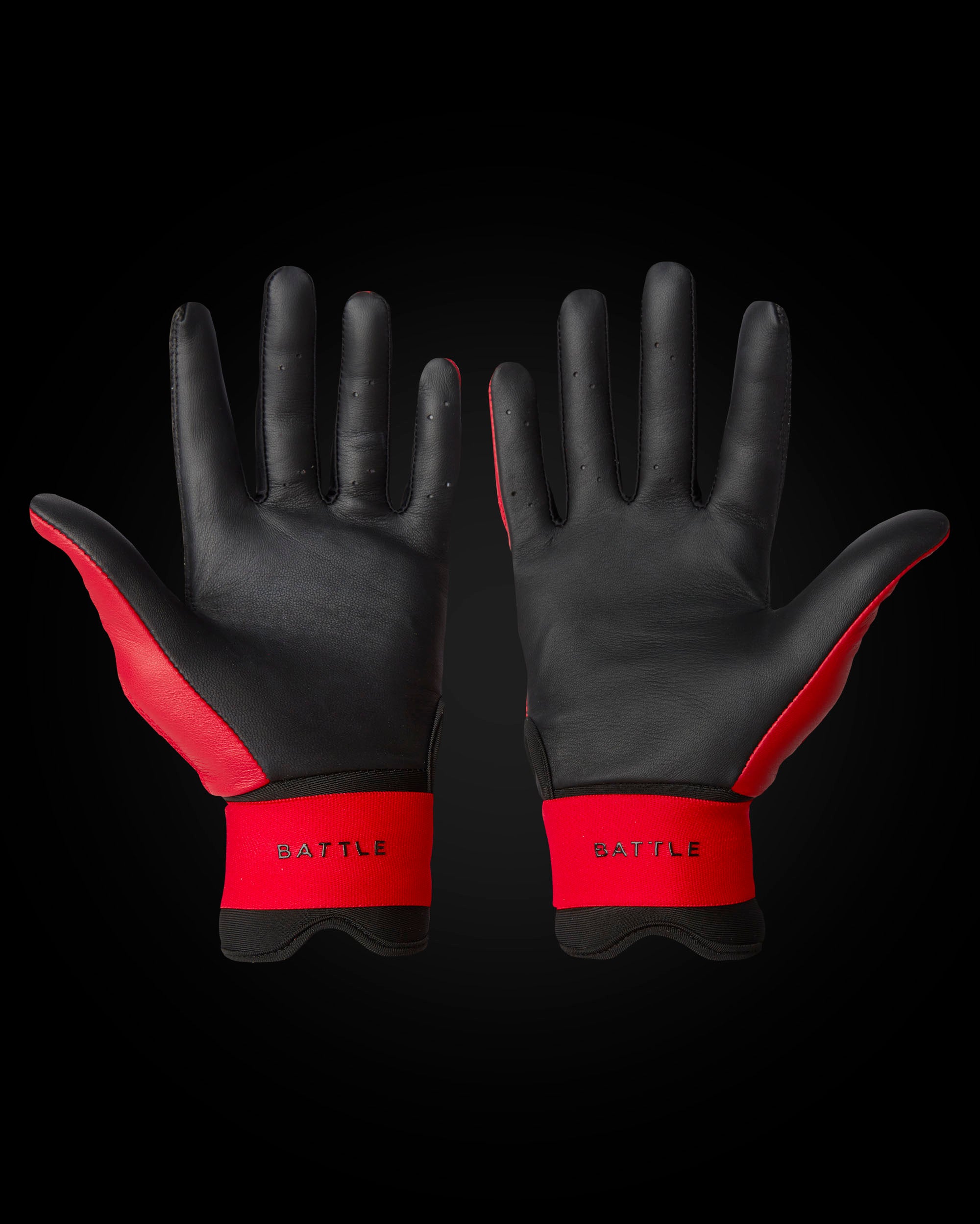 IK3 PRO CABRETTA LONG CUFF BATTING GLOVES "OLD GLORY" - Warstic