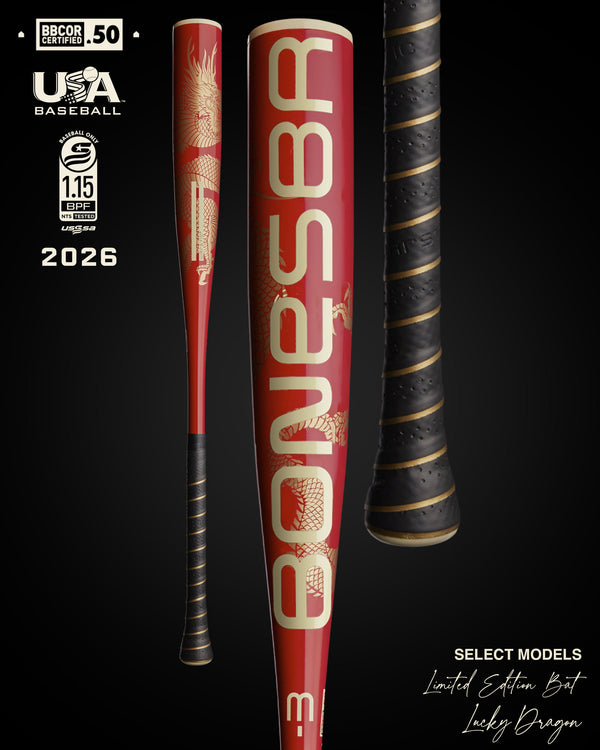 WARSTIC CUSTOMS "LUCKY DRAGON" EDITION METAL BAT