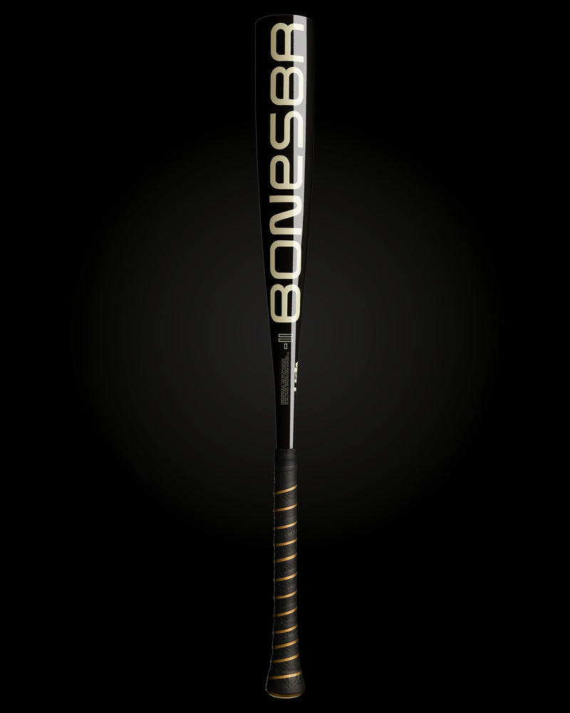 2026 BONESABER BLACK COBRA EDITION USA METAL BASEBALL BAT -11 in Slide 2