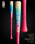 BONESABER™ HYBRID USSSA METAL BASEBALL BAT -10 - "SOLAR STORM"