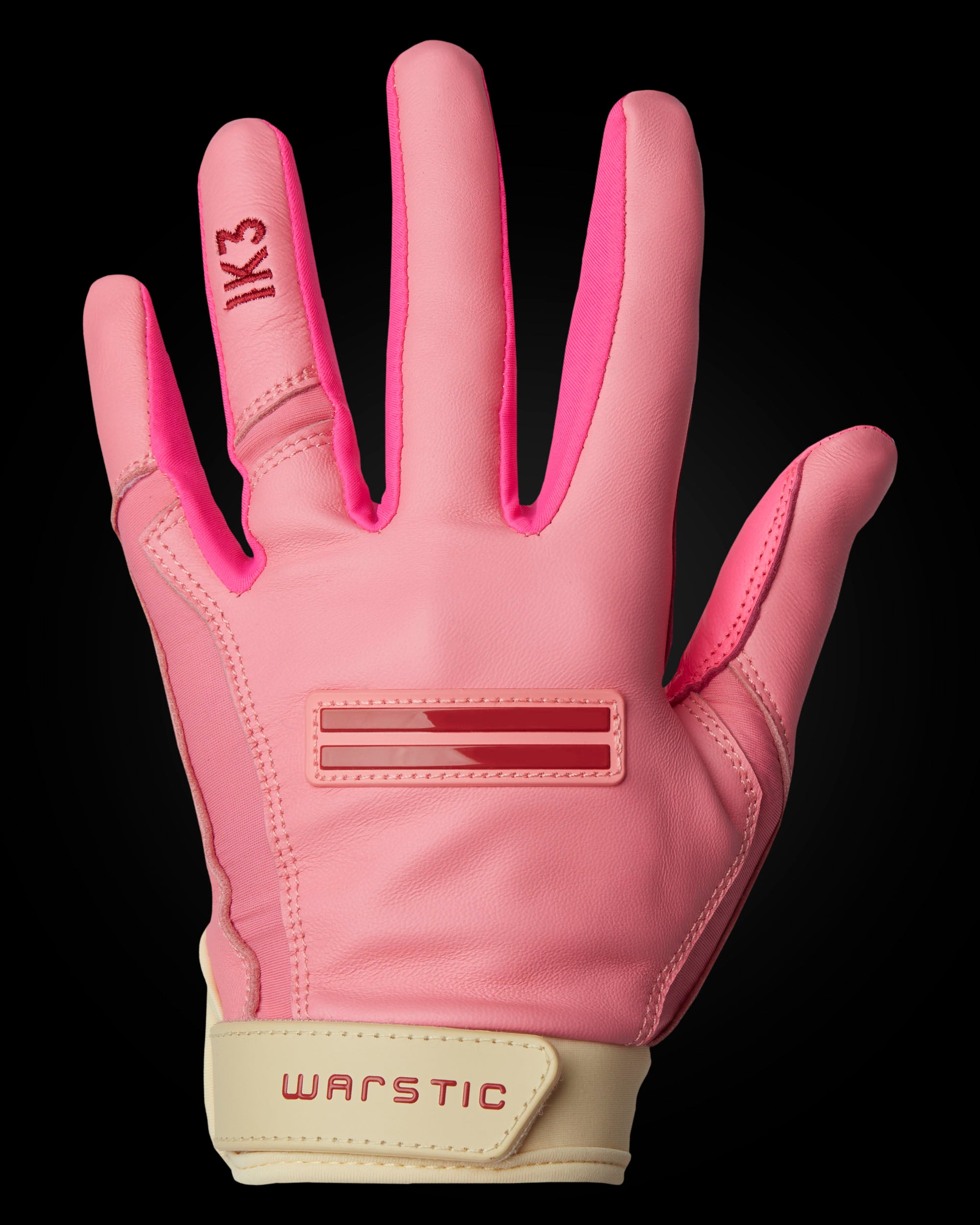 IK3 PRO SHORT CUFF BATTING GLOVES "BATTLEROSA"