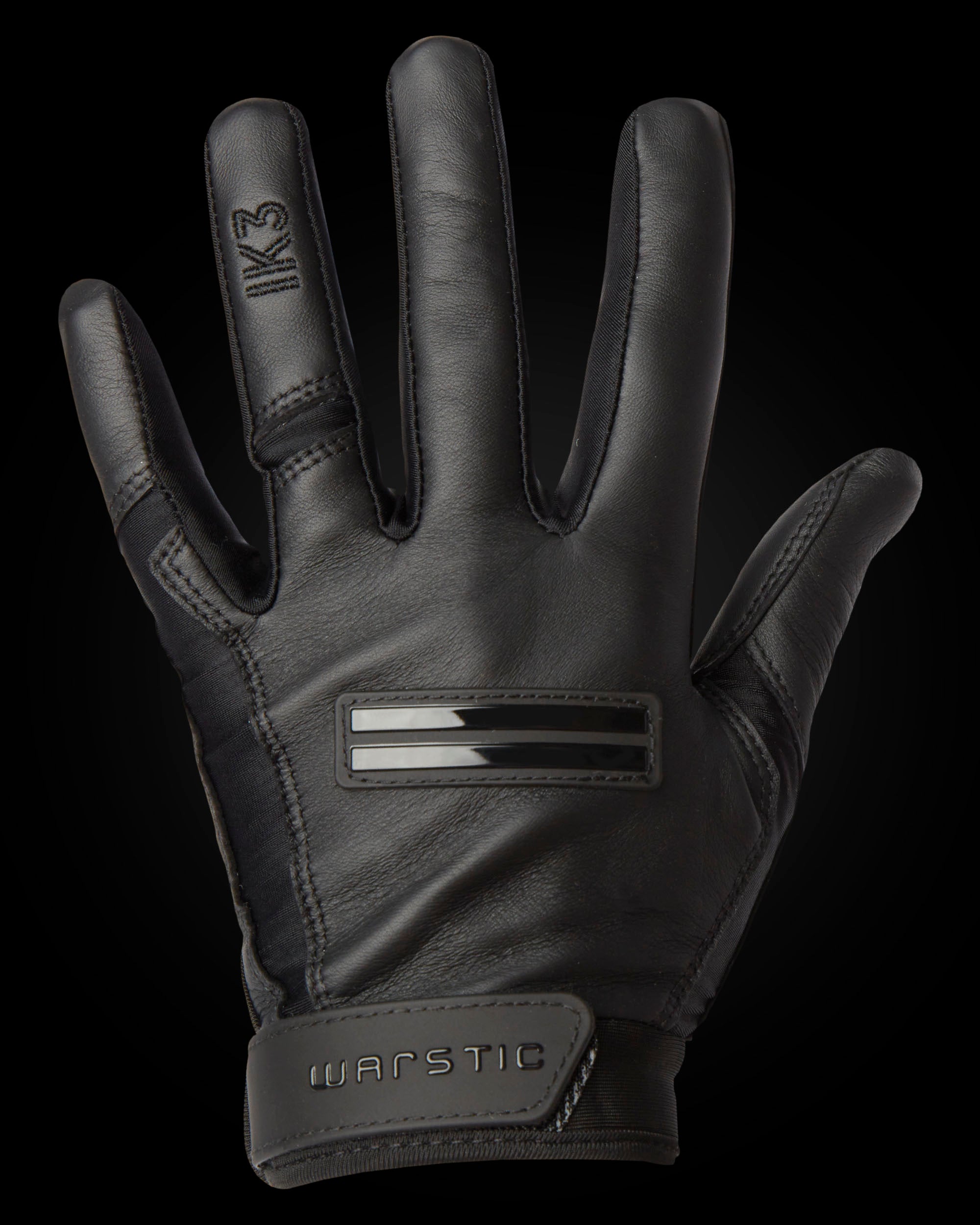IK3 PRO SHORT CUFF BATTING GLOVES "BLACKOUT"