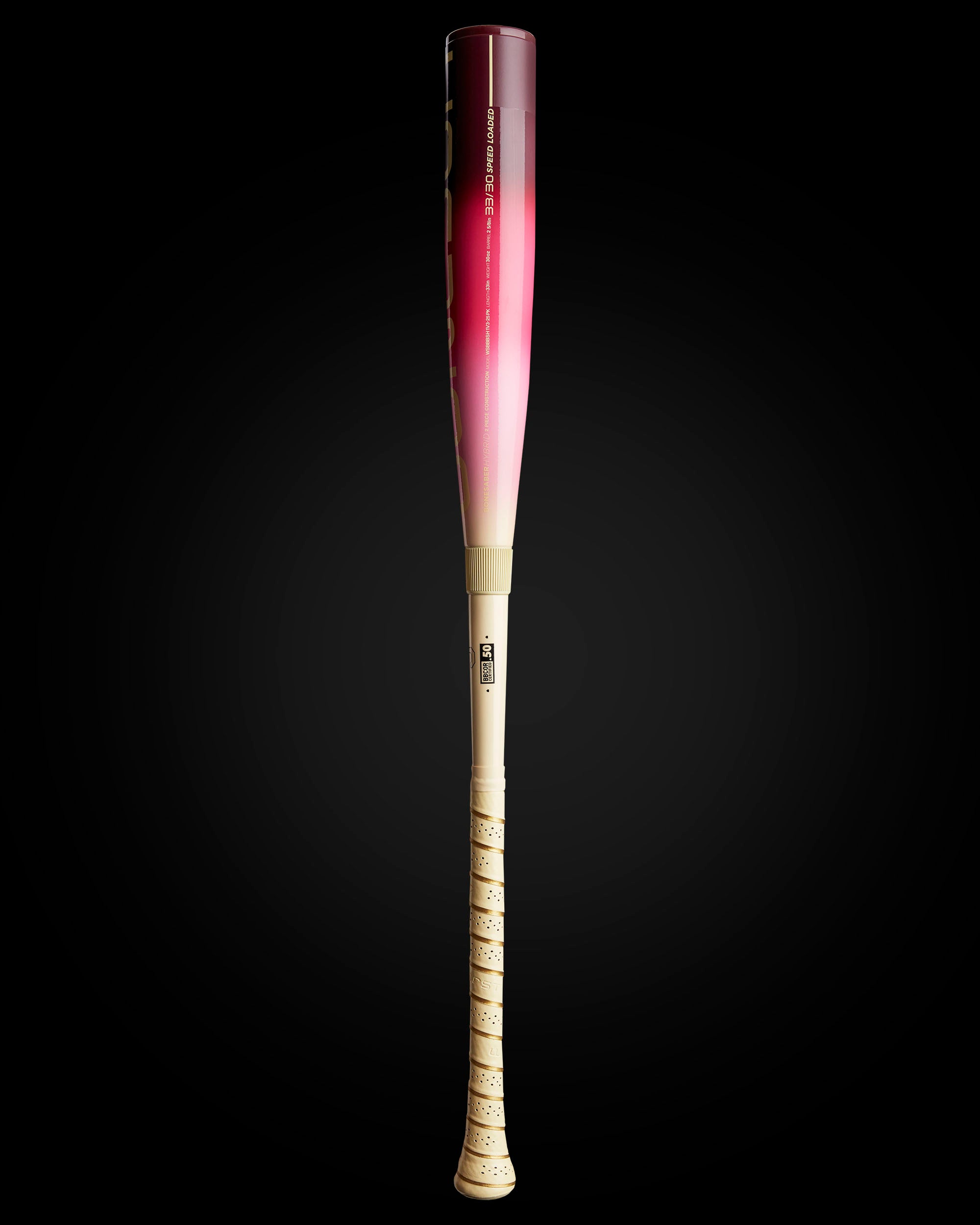 2026 BONESABER HYBRID BATTLEROSA LIMITED EDITION BBCOR METAL BASEBALL BAT