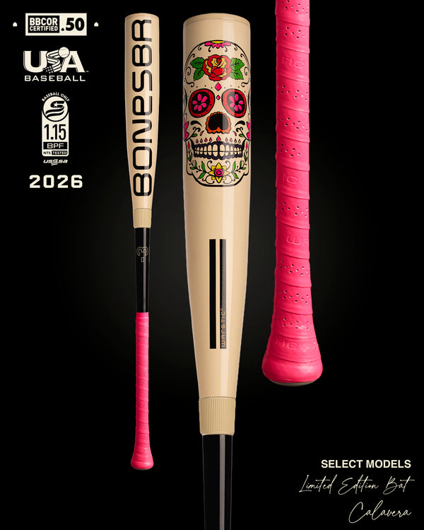 WARSTIC CUSTOMS "CALAVERA" EDITION METAL BAT