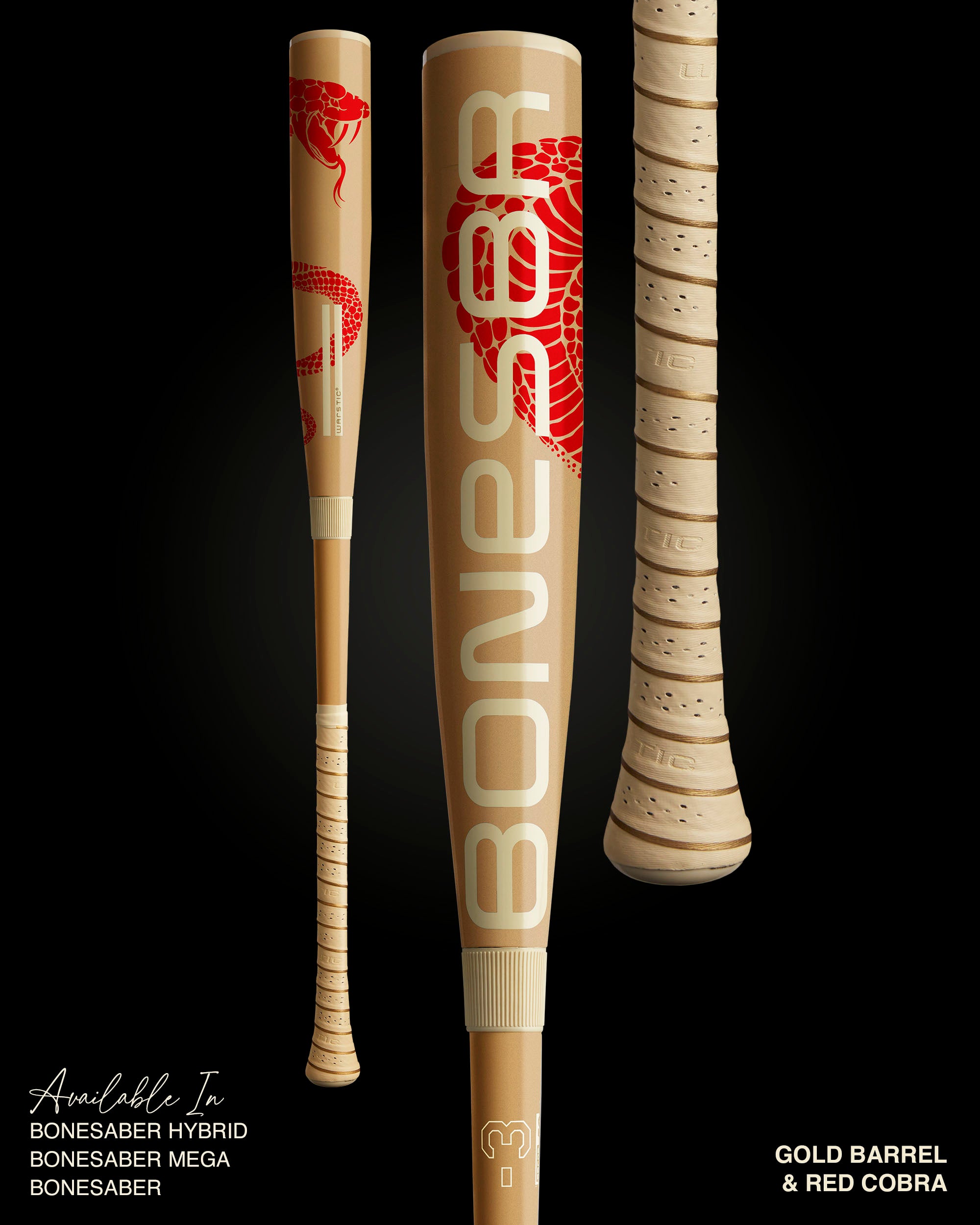 WARSTIC CUSTOMS "COBRA STRIKE" EDITION METAL BAT