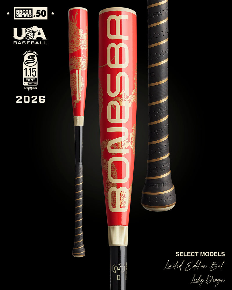 WARSTIC CUSTOMS "LUCKY DRAGON" EDITION METAL BAT in Slide 1
