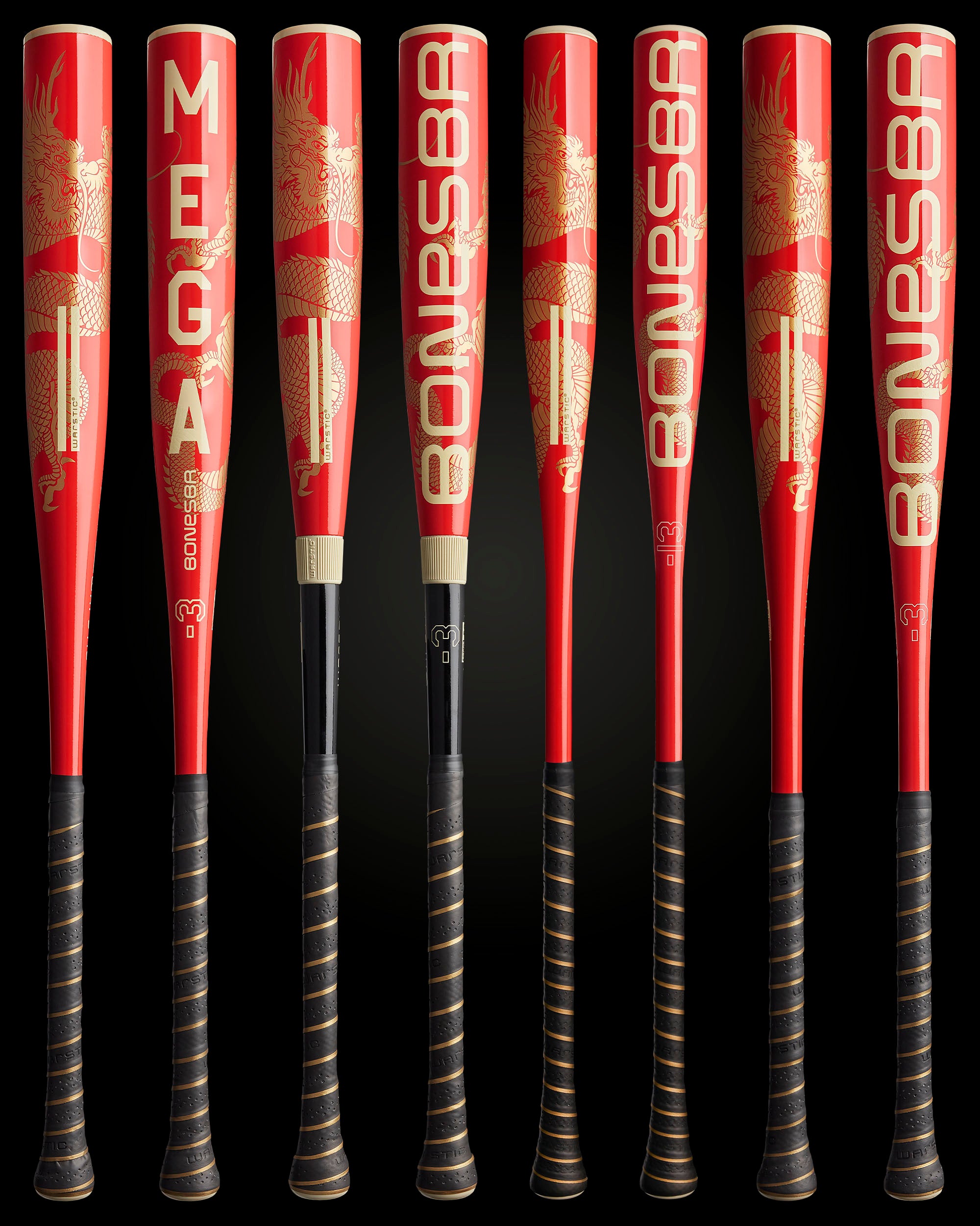 WARSTIC CUSTOMS "LUCKY DRAGON" EDITION METAL BAT