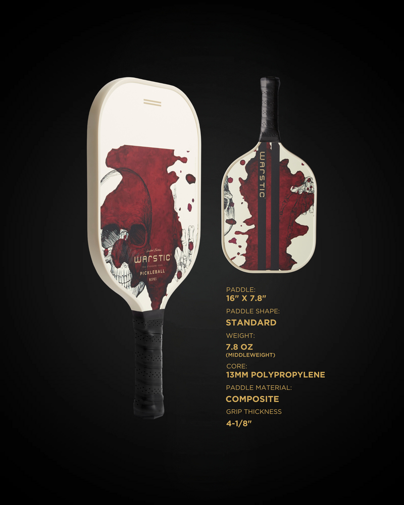 WSPB3 PRO STD ISSUE | STANDARD SHAPE | COMPOSITE SURFACE PICKLEBALL PADDLE | LTD ED SPECTRE