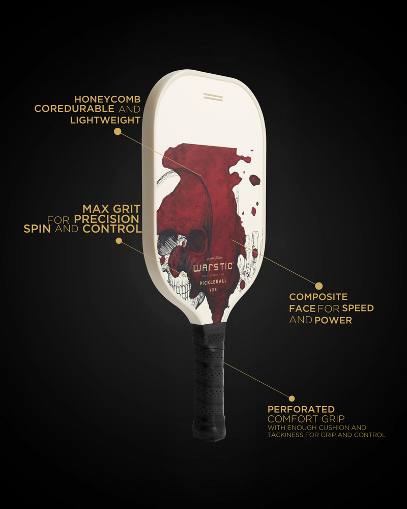 WSPB3 PRO STD ISSUE | STANDARD SHAPE | COMPOSITE SURFACE PICKLEBALL PADDLE | LTD ED SPECTRE