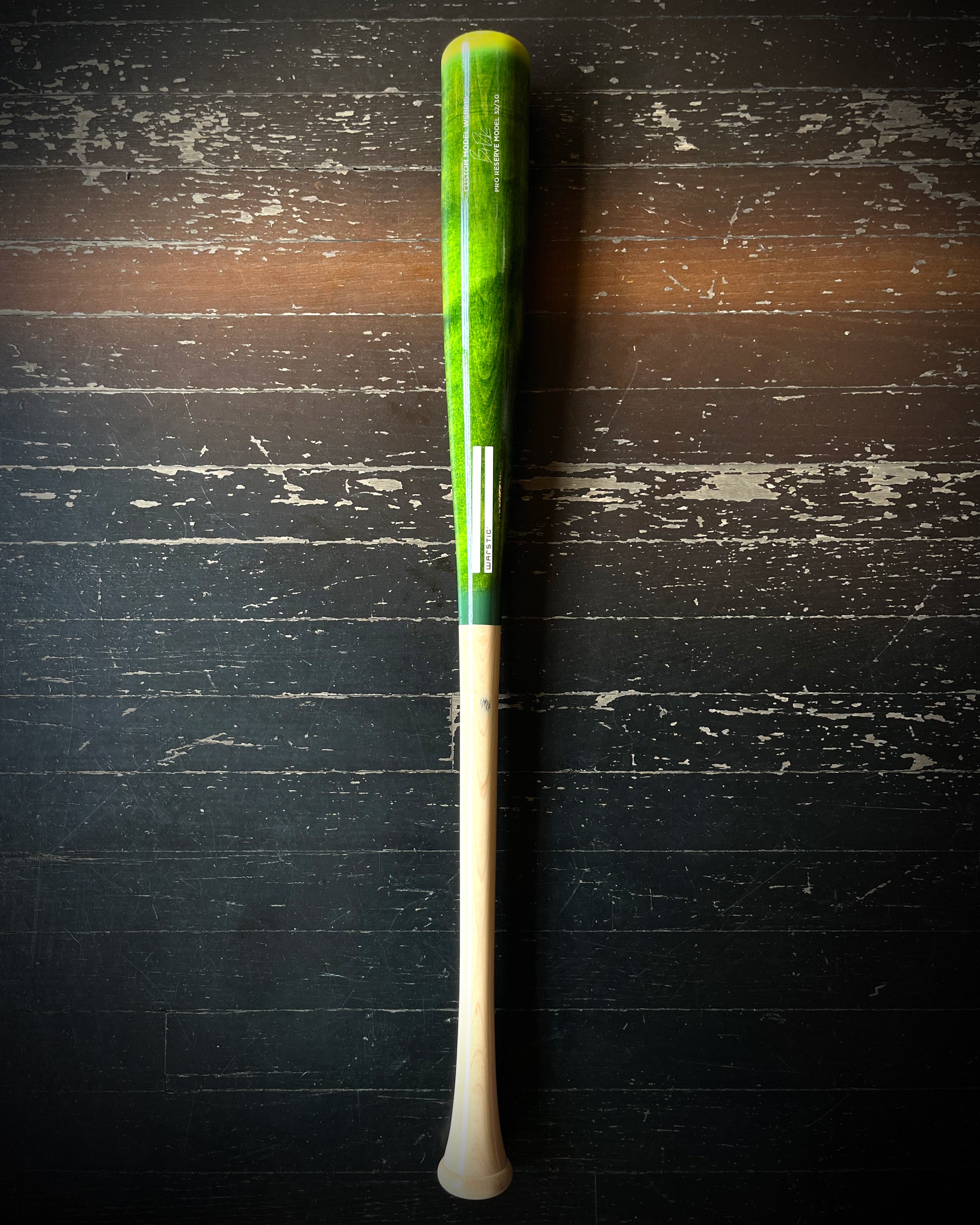 LTD ED WSBR19 PRO SIGNATURE WOOD BAT #2 (BRENT ROOKER MODEL)