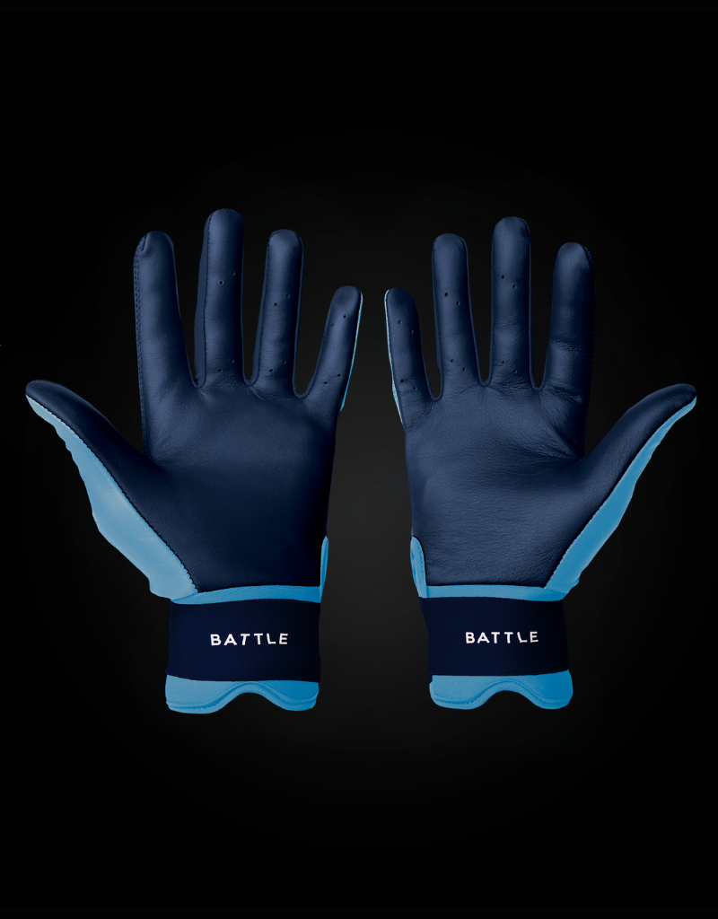 IK3 PRO CABRETTA LONG CUFF BATTING GLOVES "FROSTBITE"