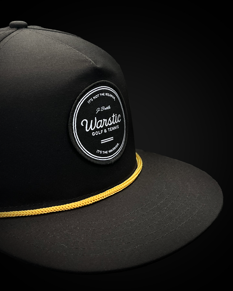 Snapped Back Rope Snapback WARSTIC GOLF & TENNIS LIGHTWEIGHT ROPE SNAPBACK – Warstic