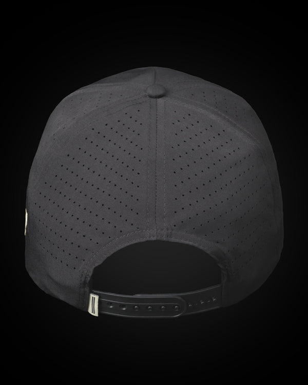 WARSTIC CHEVRON PATCH ROPE LIGHTWEIGHT SNAPBACK (BLACK)