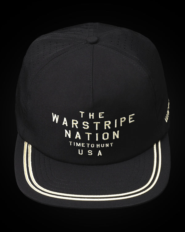 WARSTRIPE NATION LIGHTWEIGHT SNAPBACK (BLACK)