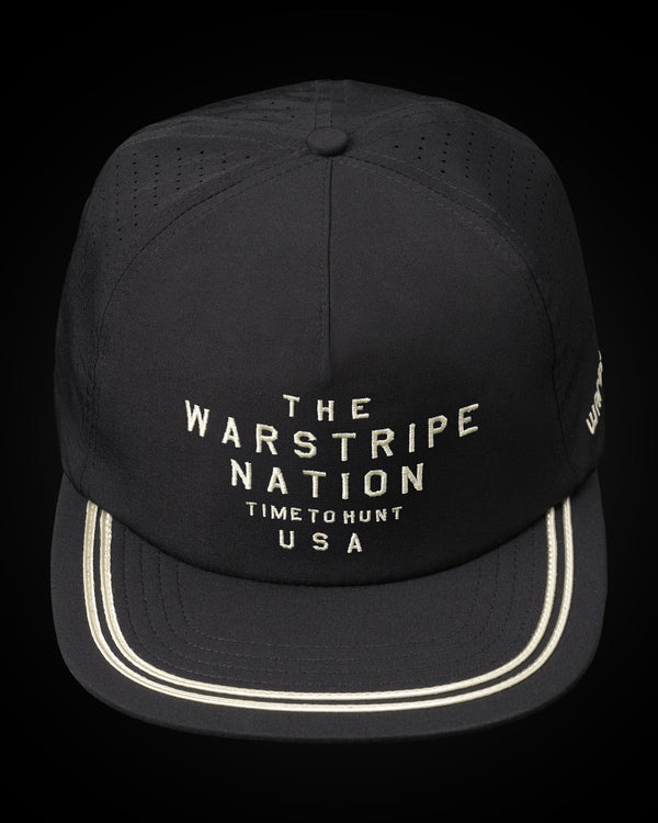 WARSTRIPE NATION LIGHTWEIGHT SNAPBACK (BLACK)