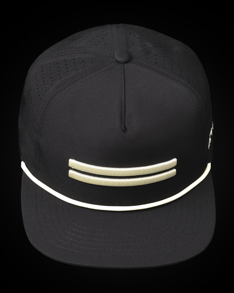 WARSTRIPE ROPE LIGHTWEIGHT SNAPBACK (BLACK) in Slide 1