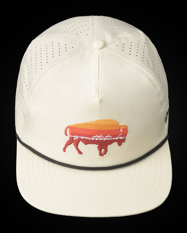 BUFFALO ROPE LIGHTWEIGHT SNAPBACK (BONE)