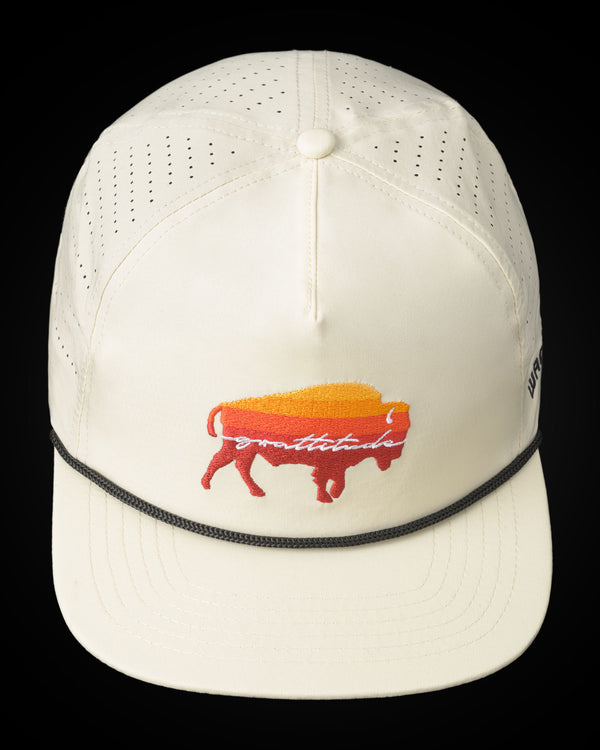 BUFFALO ROPE LIGHTWEIGHT SNAPBACK (BONE)