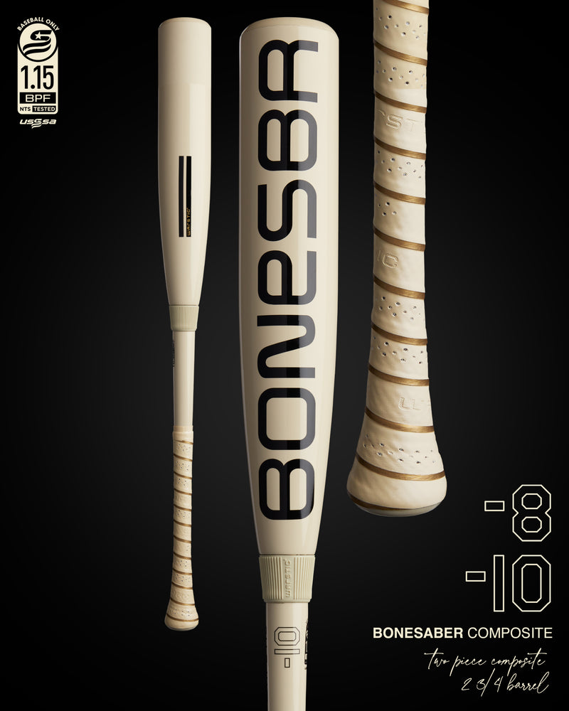 2025 BONESABER COMPOSITE USSSA BASEBALL BAT