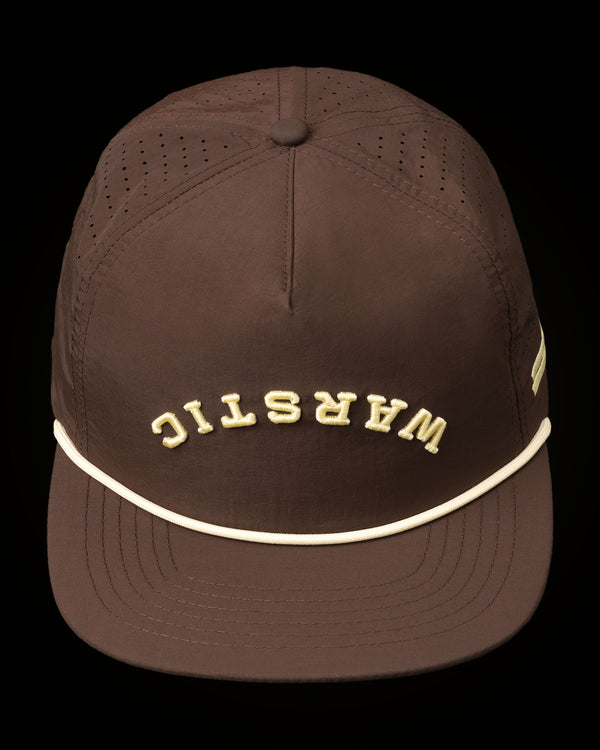 WARSTIC 180 ROPE LIGHTWEIGHT SNAPBACK (BROWN)