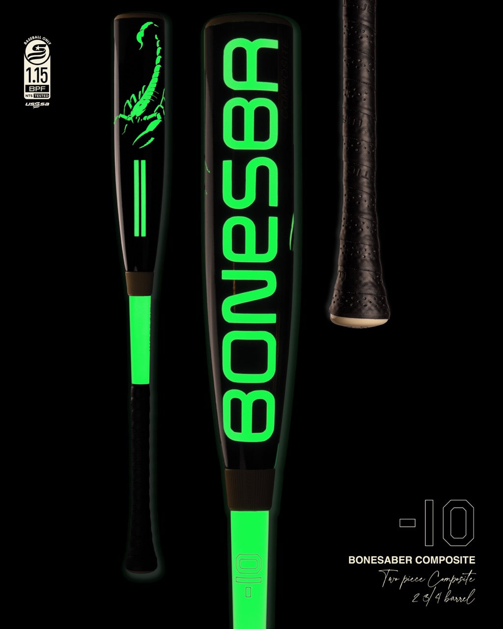 2026 BONESABER "NITEVZN" LIMITED EDITION BATS