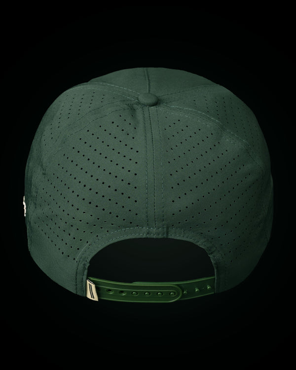 WARSTRIPE ROPE LIGHTWEIGHT SNAPBACK (FOREST)