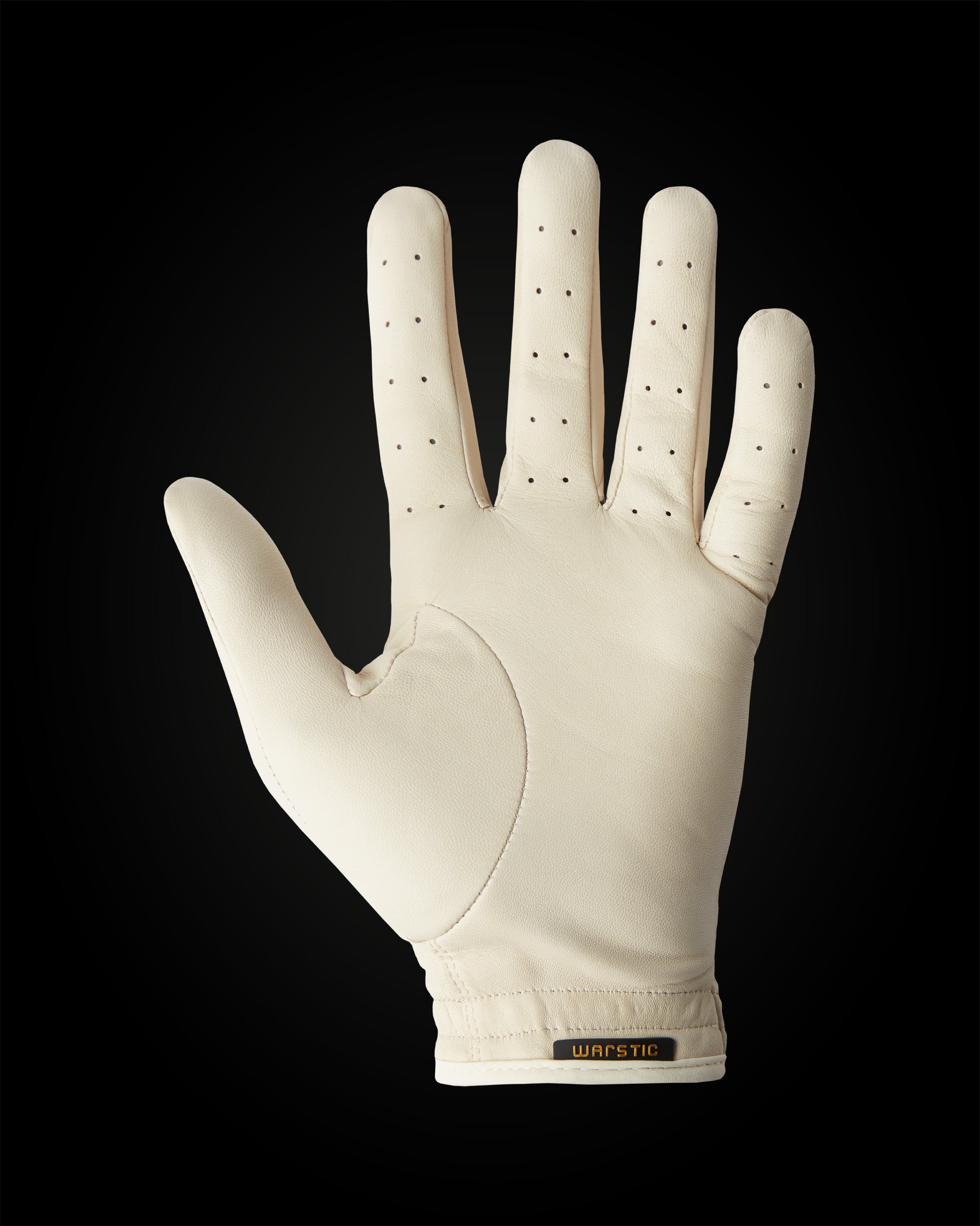 WARSTIC CABRETTA GOLF GLOVE [BONE]