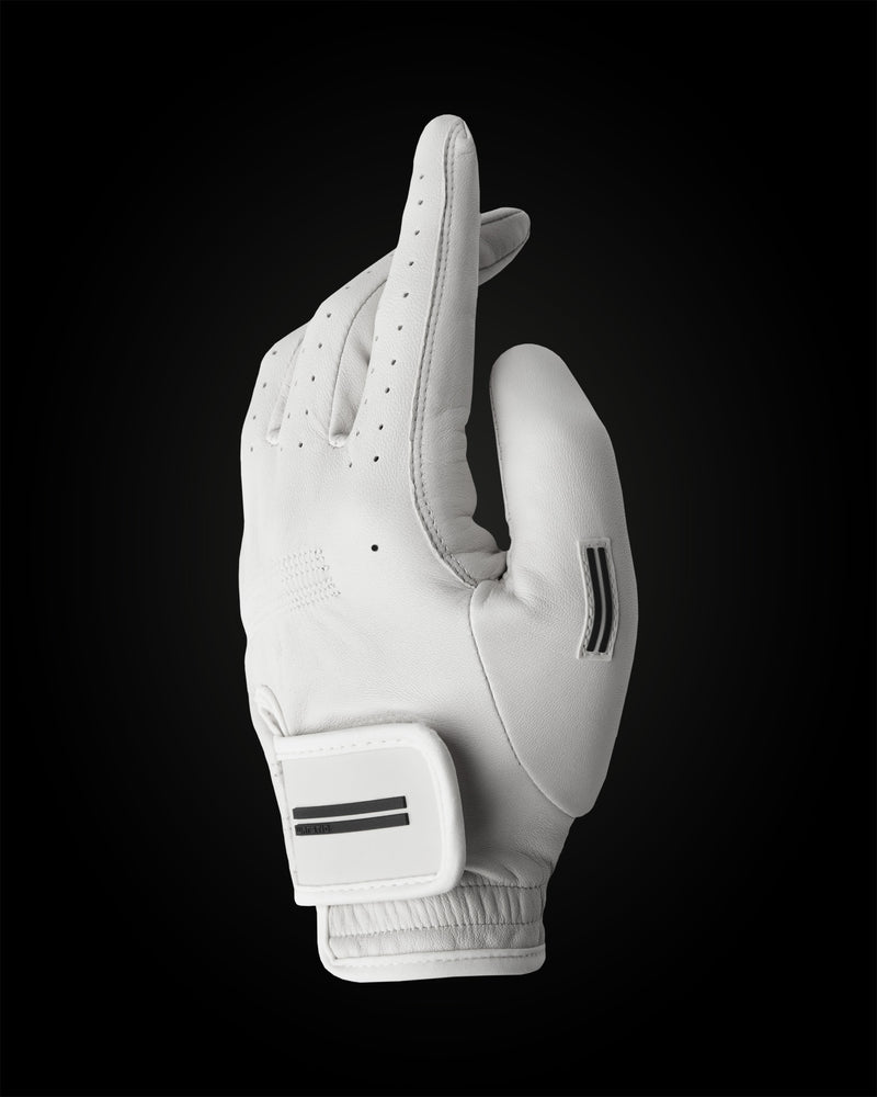 WARSTIC CABRETTA GOLF GLOVE [WHITE]